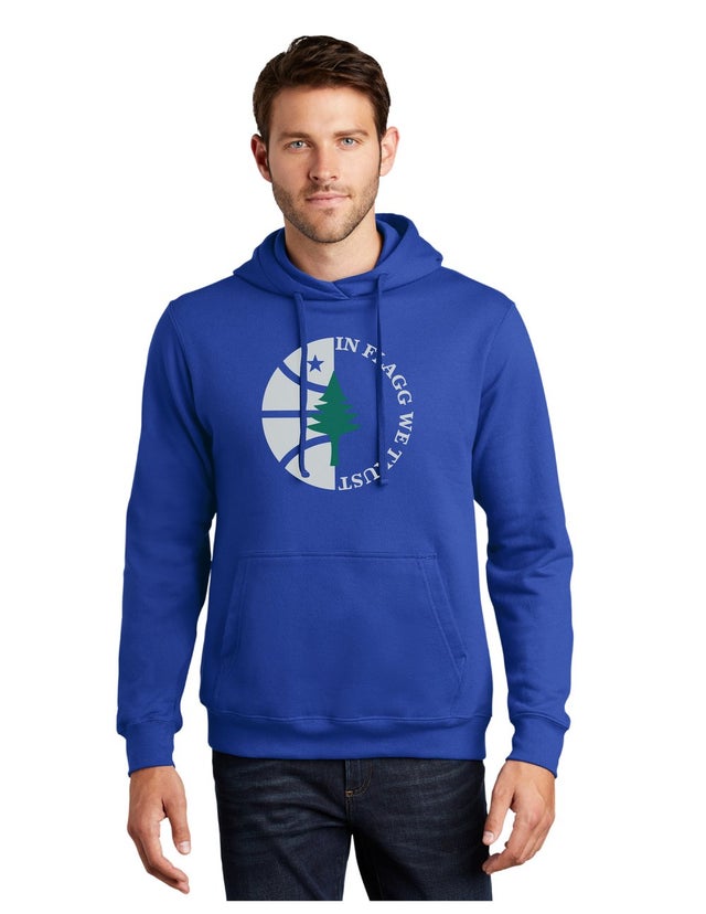ADULT Royal Blue Hoodie FLAGG | Double Play Collectibles